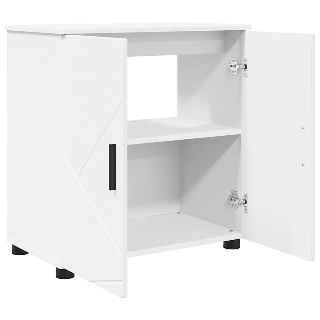Set di mobili per il bagno Montaggio a parete 3 pcs Bianco