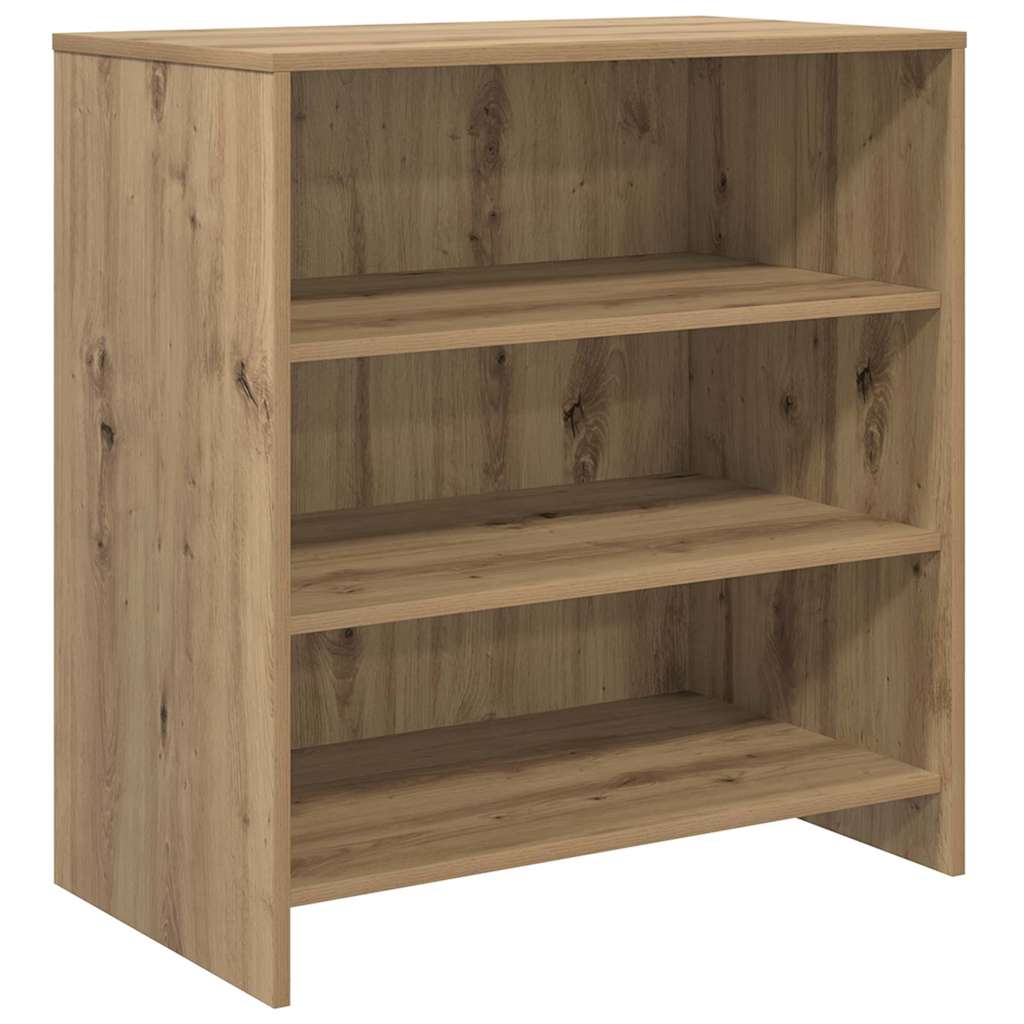 Credenza con cassetto 3 pcs Rovere artigianale 70 x 41 x 75 cm