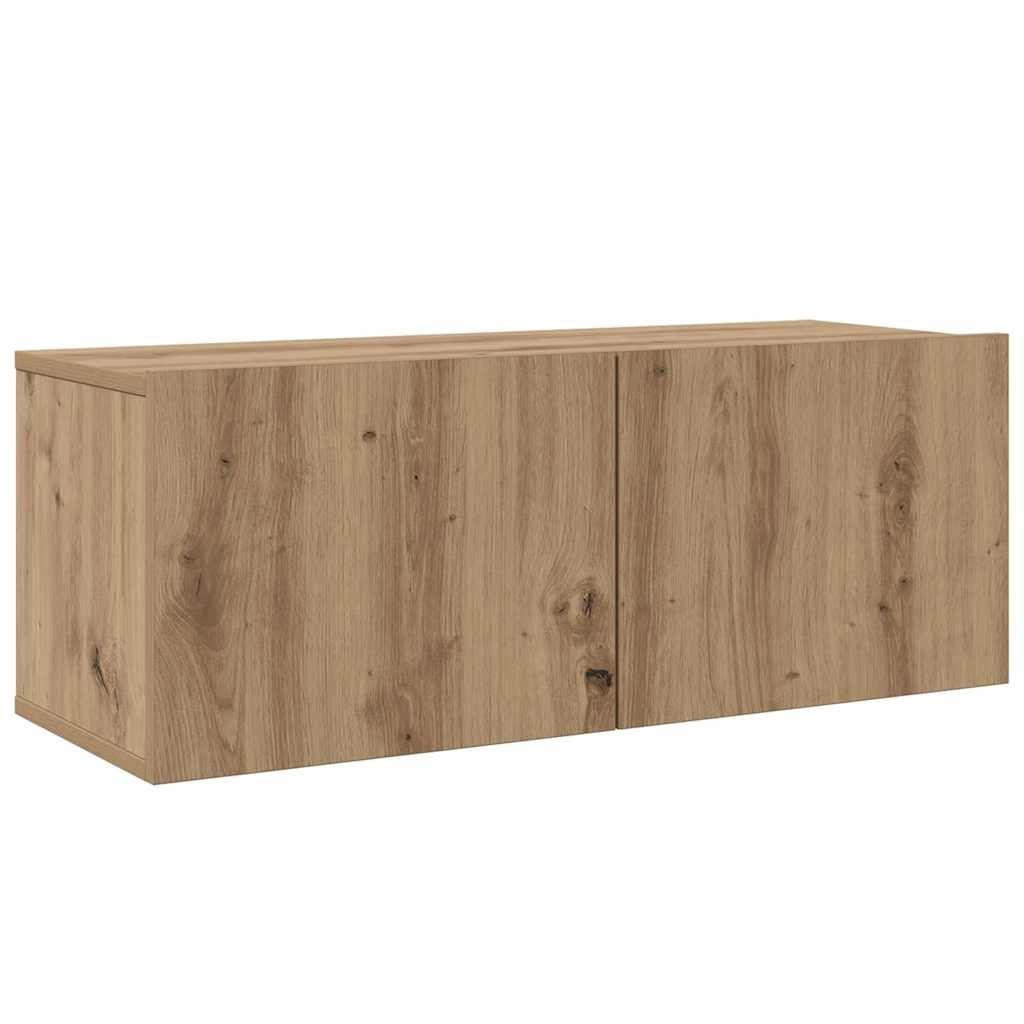 Set mobile TV 6 pcs rovere artigianale Legno multistrato