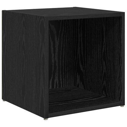 Set mobile TV 6 pcs Rovere Nero Legno multistrato