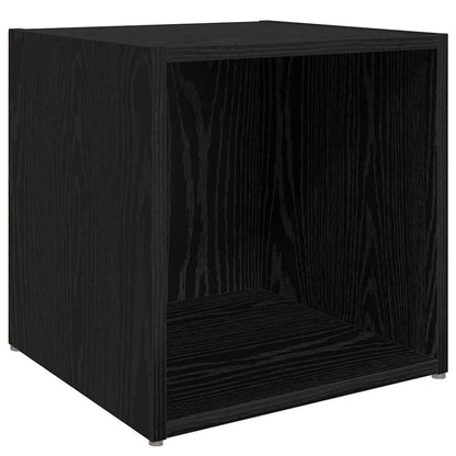 Set di mobili TV 8 pcs Rovere Nero Legno multistrato