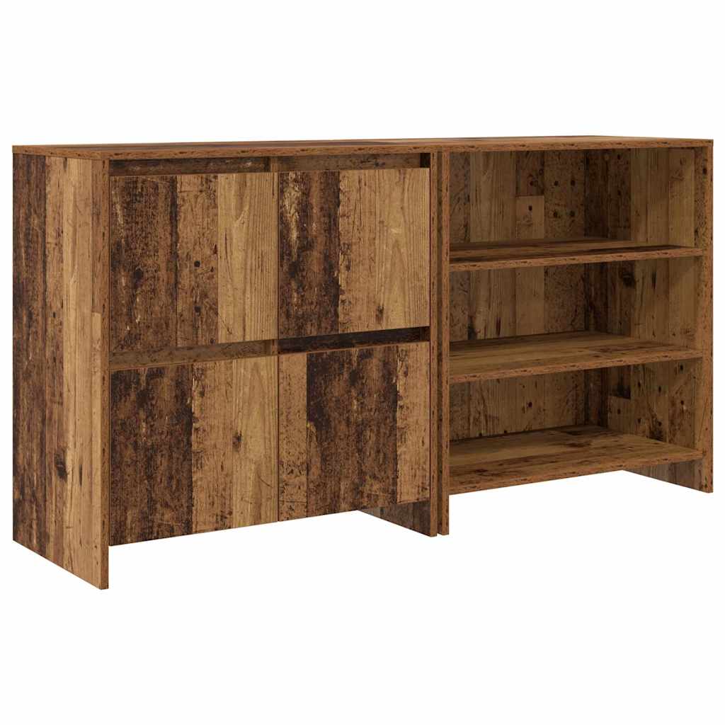 Credenza 2 pcs Legno vecchio 70 x 41 x 75 cm Legno multistrato