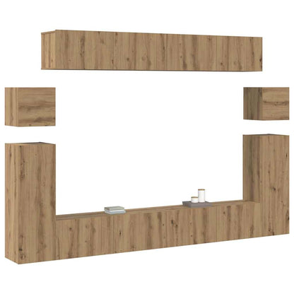 UnitÃƒÂ  TV 4 pcs Rovere artigianale Legno multistrato