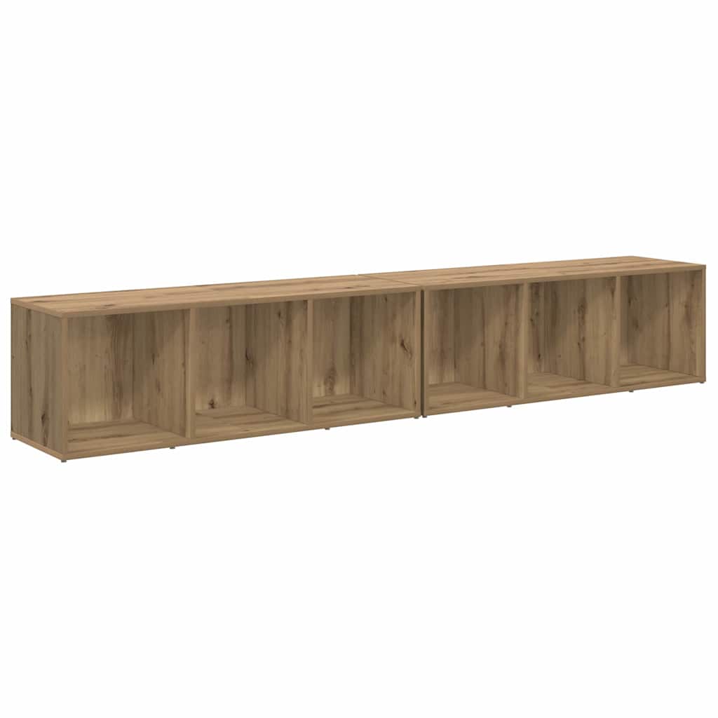 Set mobile TV 2 pcs Rovere artigianale 37 x 35 x 107cm