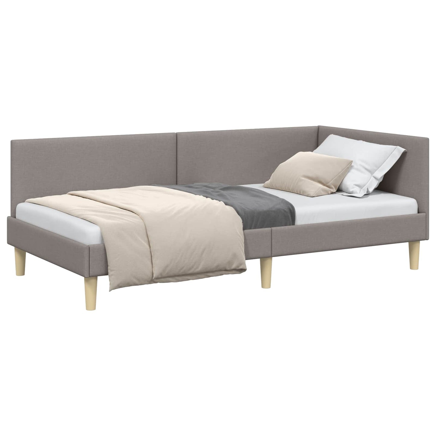 Cornice del letto ad angolo con testiera Talpa 80 cm x 200 cm