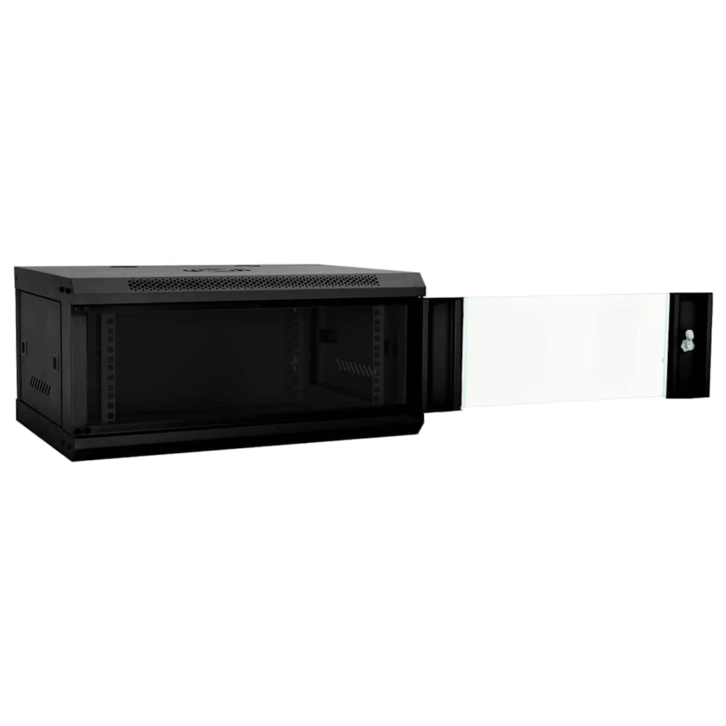 Armadietto di rete Nero 60 x 35 x 28 cm Acciaio