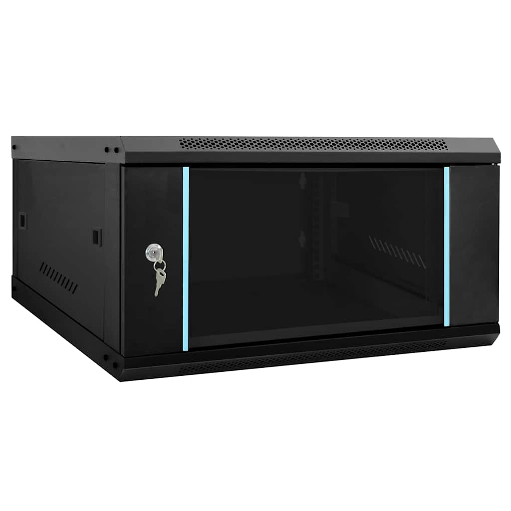 Armadietto di rete Nero 60 x 60 x 35 cm Acciaio
