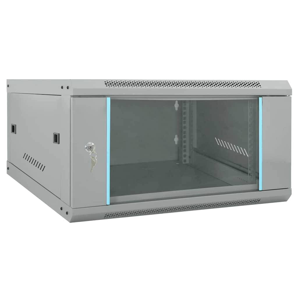 Armadietto di rete Grigio 60 x 60 x 35 cm Acciaio