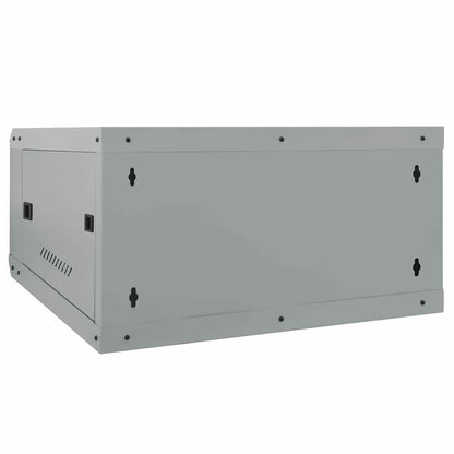 Armadietto di rete Grigio 60 x 60 x 35 cm Acciaio