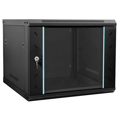Armadietto di rete Nero 60 x 60 x 50 cm Acciaio