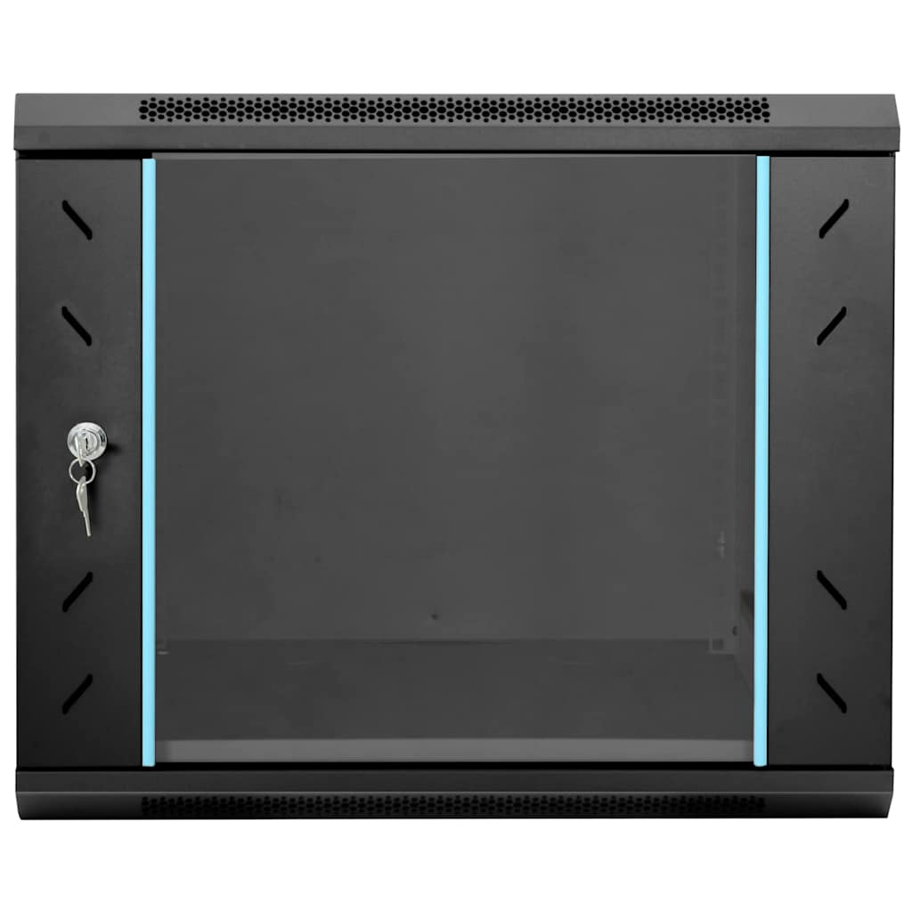 Armadietto di rete Nero 60 x 60 x 50 cm Acciaio