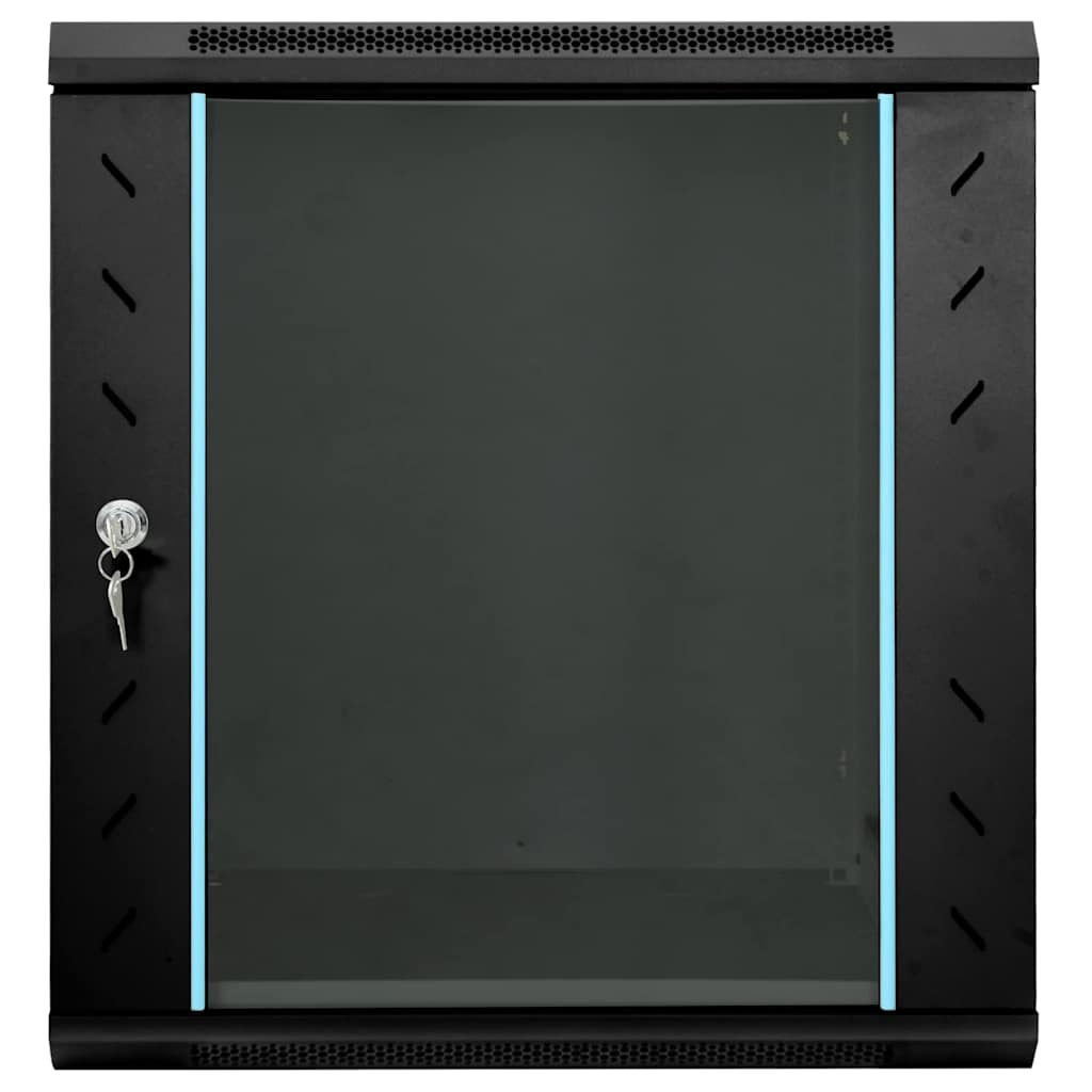 Armadietto di rete Nero 60 x 45 x 65 cm Acciaio