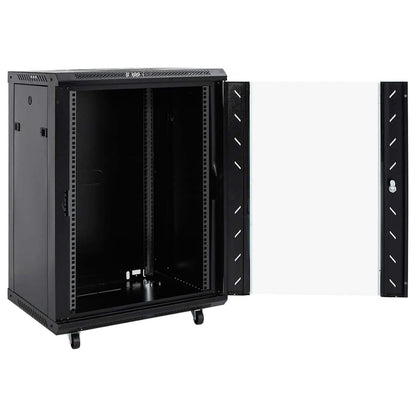 Armadietto di rete Nero 60 x 60 x 80 cm Acciaio