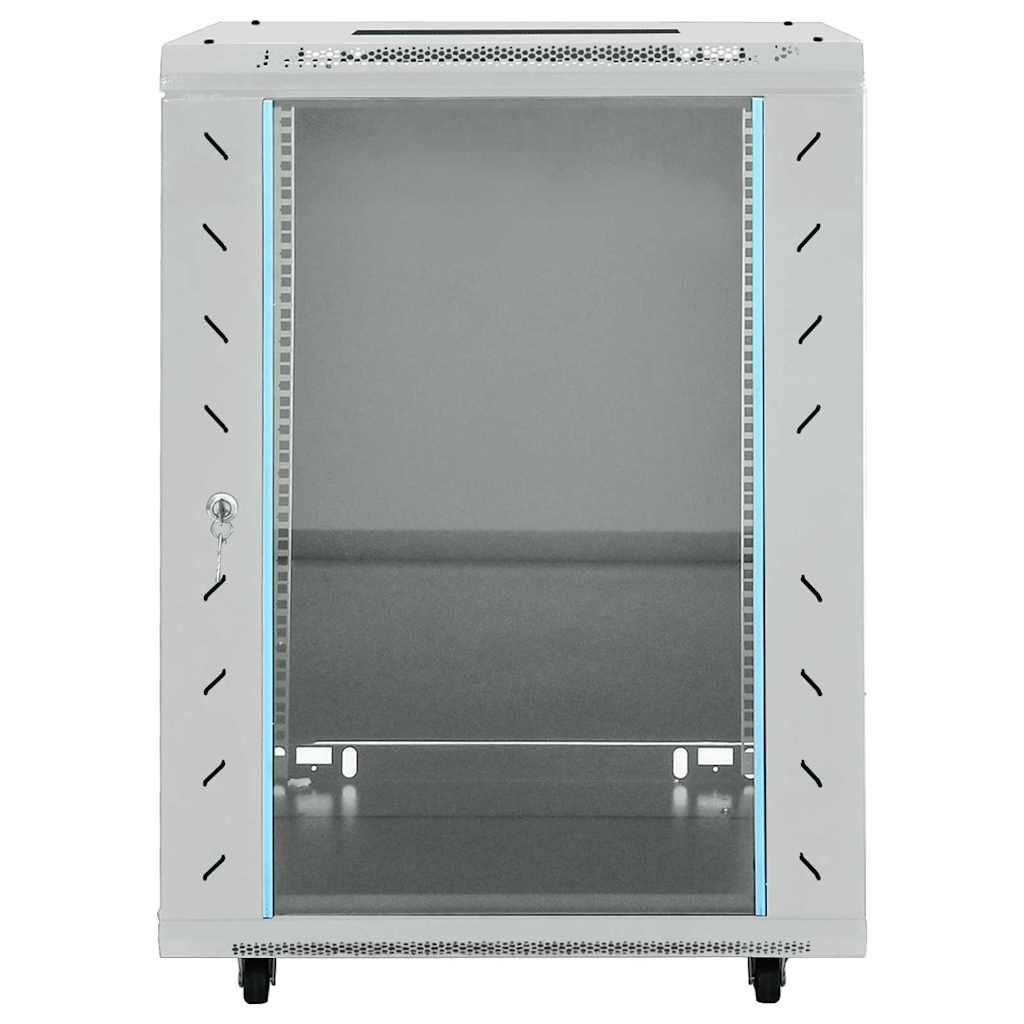 Armadietto di rete Grigio 60 x 60 x 80 cm Acciaio