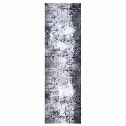 Tappeto da Cucina Grigio 150 x 45 cm Velluto