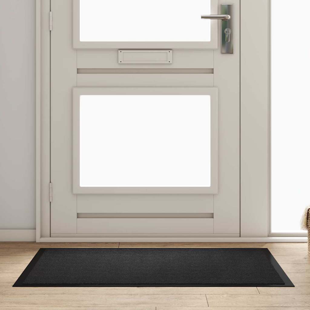 Tappetino Antracite 60 x 40 x 1.2 cm Tessuto Teddy