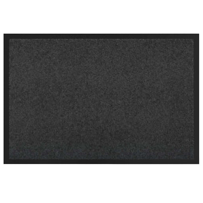 Tappetino Antracite 60 x 40 x 1.2 cm Tessuto Teddy