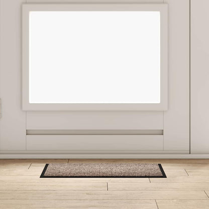 Tappetino Beige 60 x 40 x 1.2 cm Tessuto Teddy