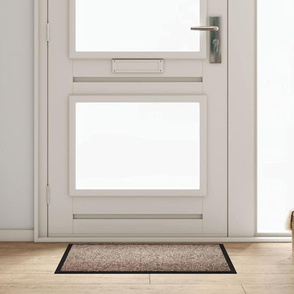 Tappetino Beige 60 x 40 x 1.2 cm Tessuto Teddy