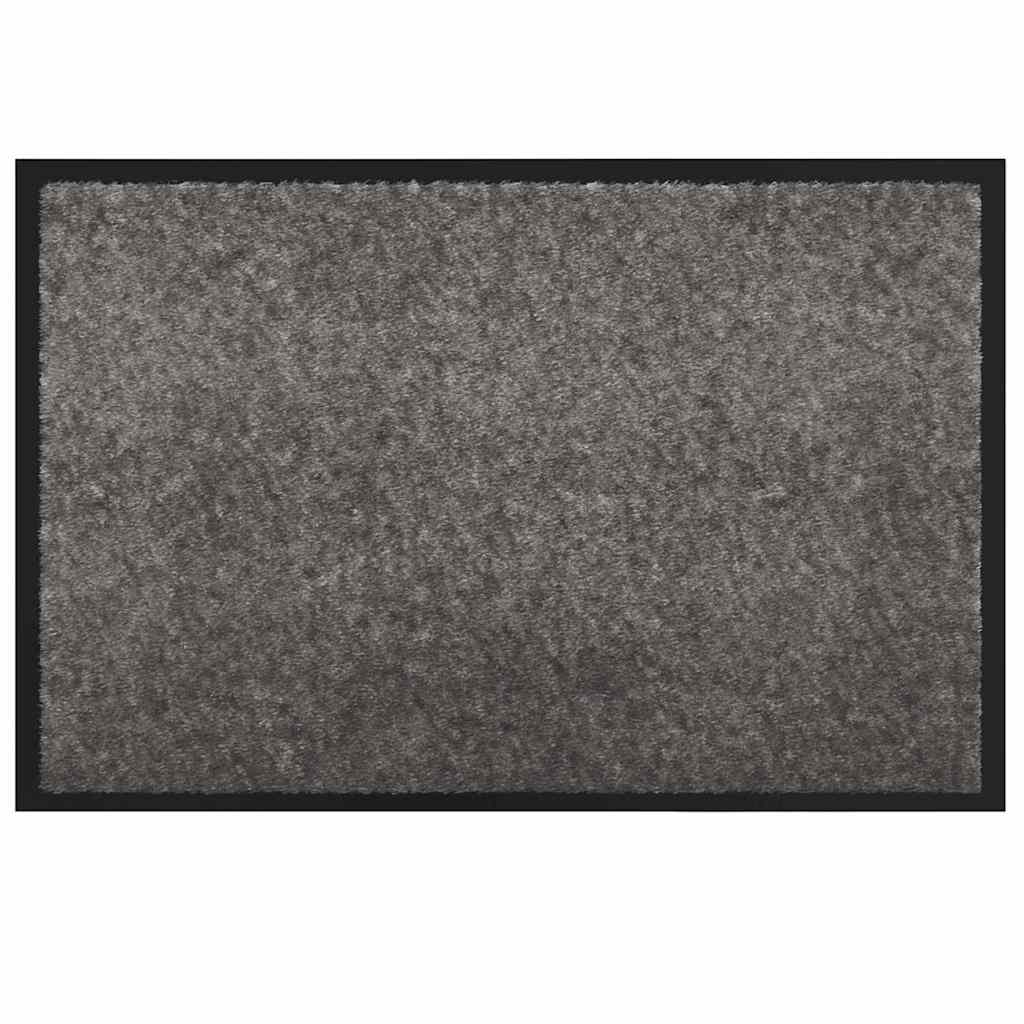Tappetino Grigio chiaro 60 x 40 x 1.2 cm Tessuto Teddy