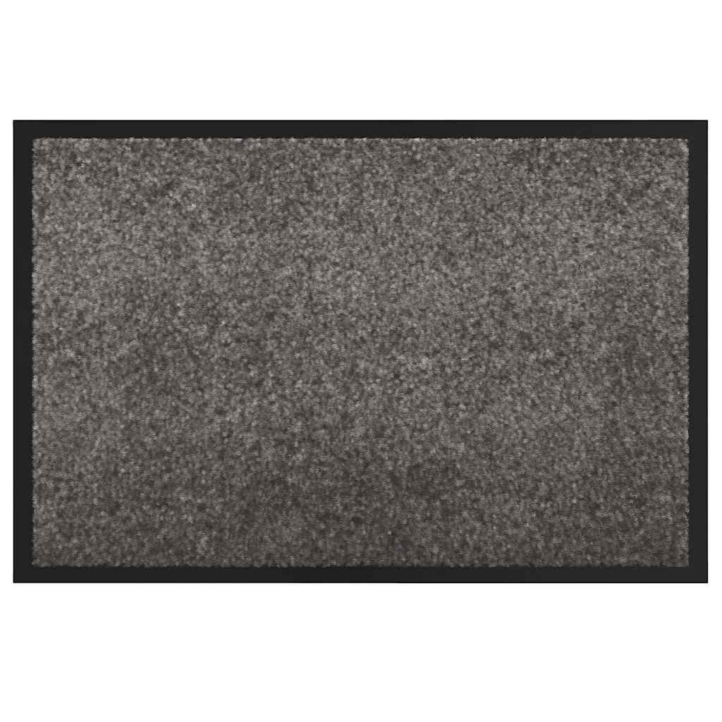 Tappetino Grigio chiaro 60 x 40 x 1.2 cm Tessuto Teddy
