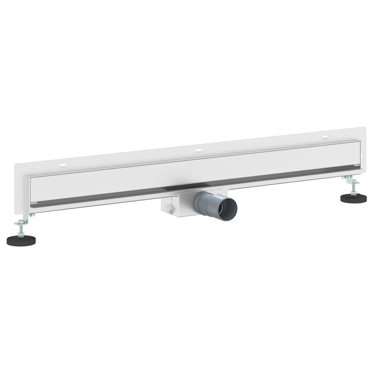 Scarico Doccia da Parete Argento 80 cm Acciaio Inox 304