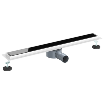 Scarico doccia con copertura in vetro e sifone a 360Ã‚Â° 70 cm