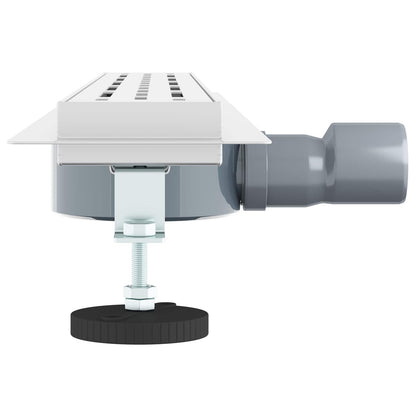 Scarico doccia con copertura in vetro e sifone a 360Ã‚Â° 70 cm