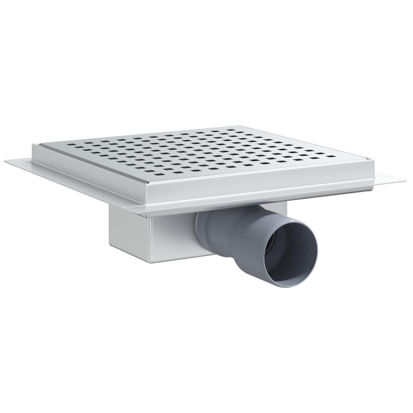 Scarico doccia a pois Argento 20 x 20 cm Acciaio Inox 304