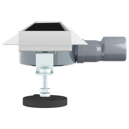 Scarico doccia con copertura in vetro e sifone a 360Â° 80 cm