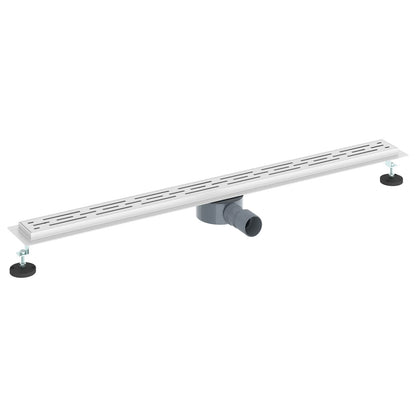 Scarico doccia con copertura in vetro e sifone a 360Â° 100 cm