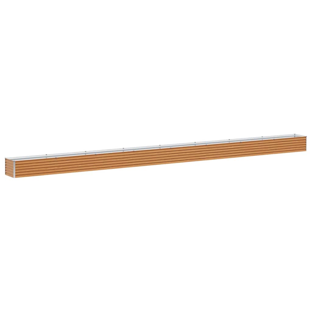 Letto rialzato da giardino 775 x 50 x 36 cm Acciaio zincato