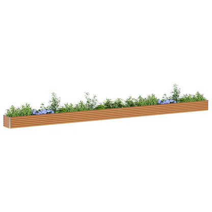 Letto rialzato da giardino 775 x 50 x 36 cm Acciaio zincato