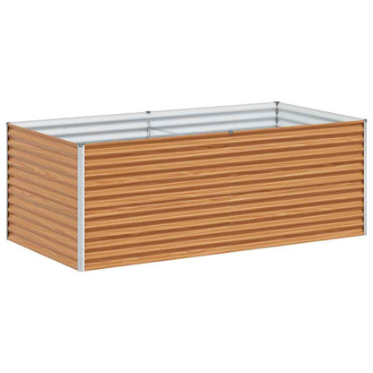 Letto rialzato da giardino 195 x 100 x 68 cm Acciaio zincato