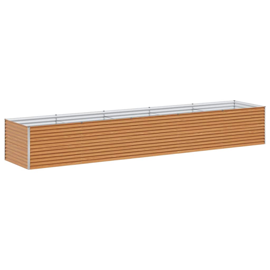 Letto rialzato da giardino 485 x 100 x 68 cm Acciaio zincato