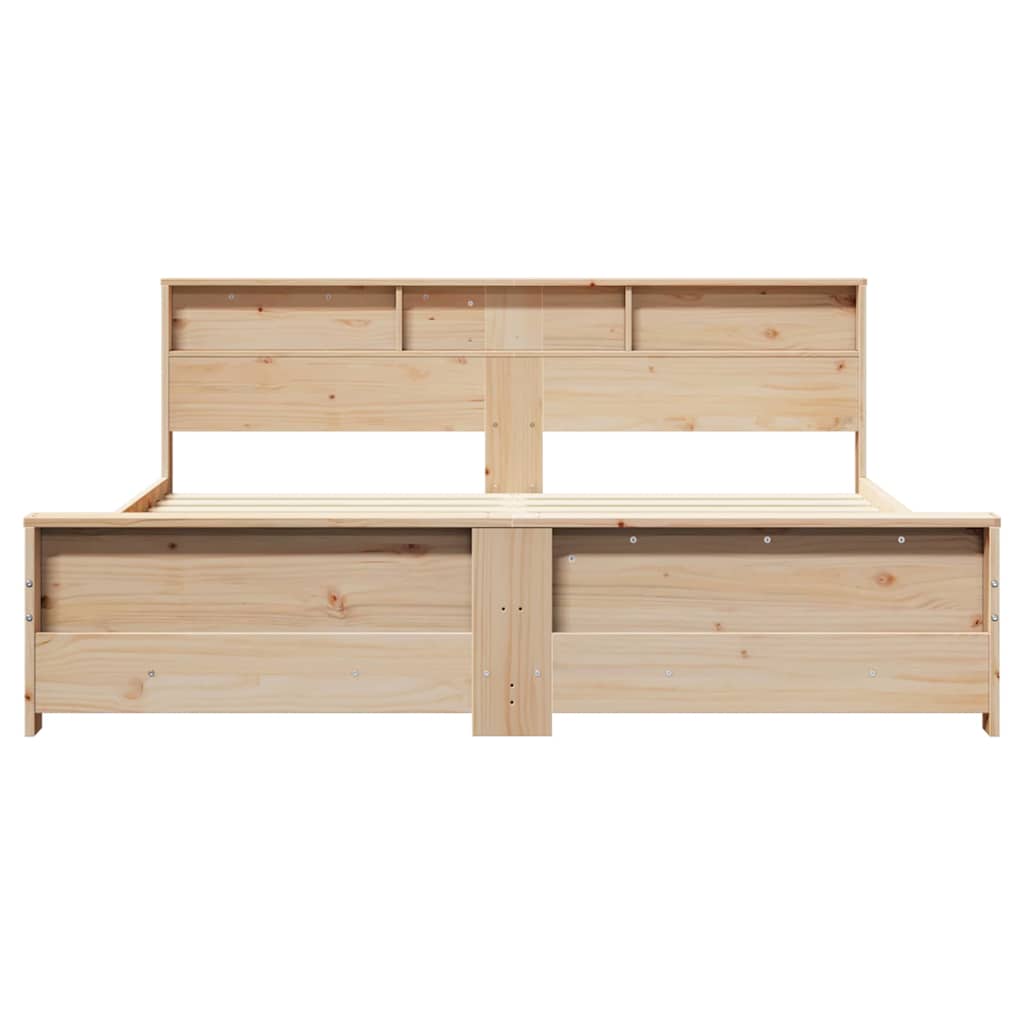 Struttura del letto Marrone 200 x 200 cm Legno multistrato