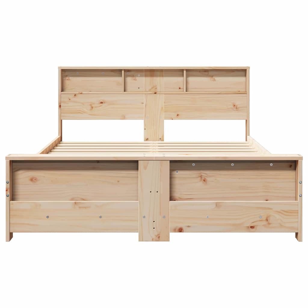 Struttura del letto Marrone 160 x 200 cm Legno multistrato