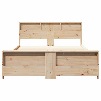 Struttura del letto Marrone 160 x 200 cm Legno multistrato