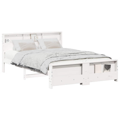 Struttura del letto Bianco 160 x 200 cm Legno multistrato