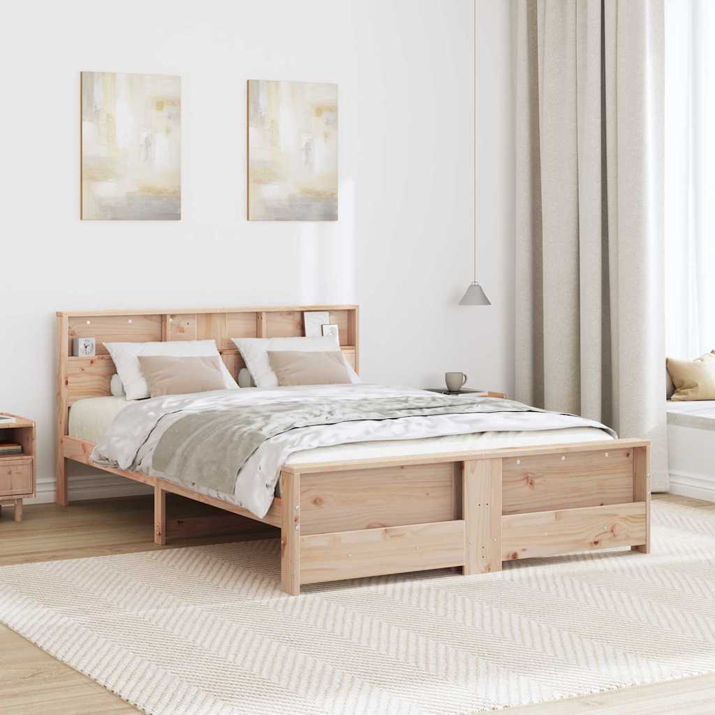 Struttura del letto Marrone 150 x 200 cm Legno multistrato