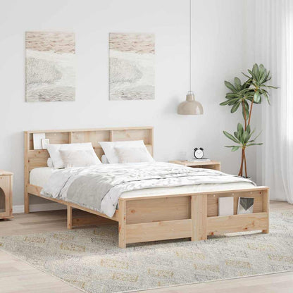 Struttura del letto Marrone 140 x 200 cm Legno multistrato