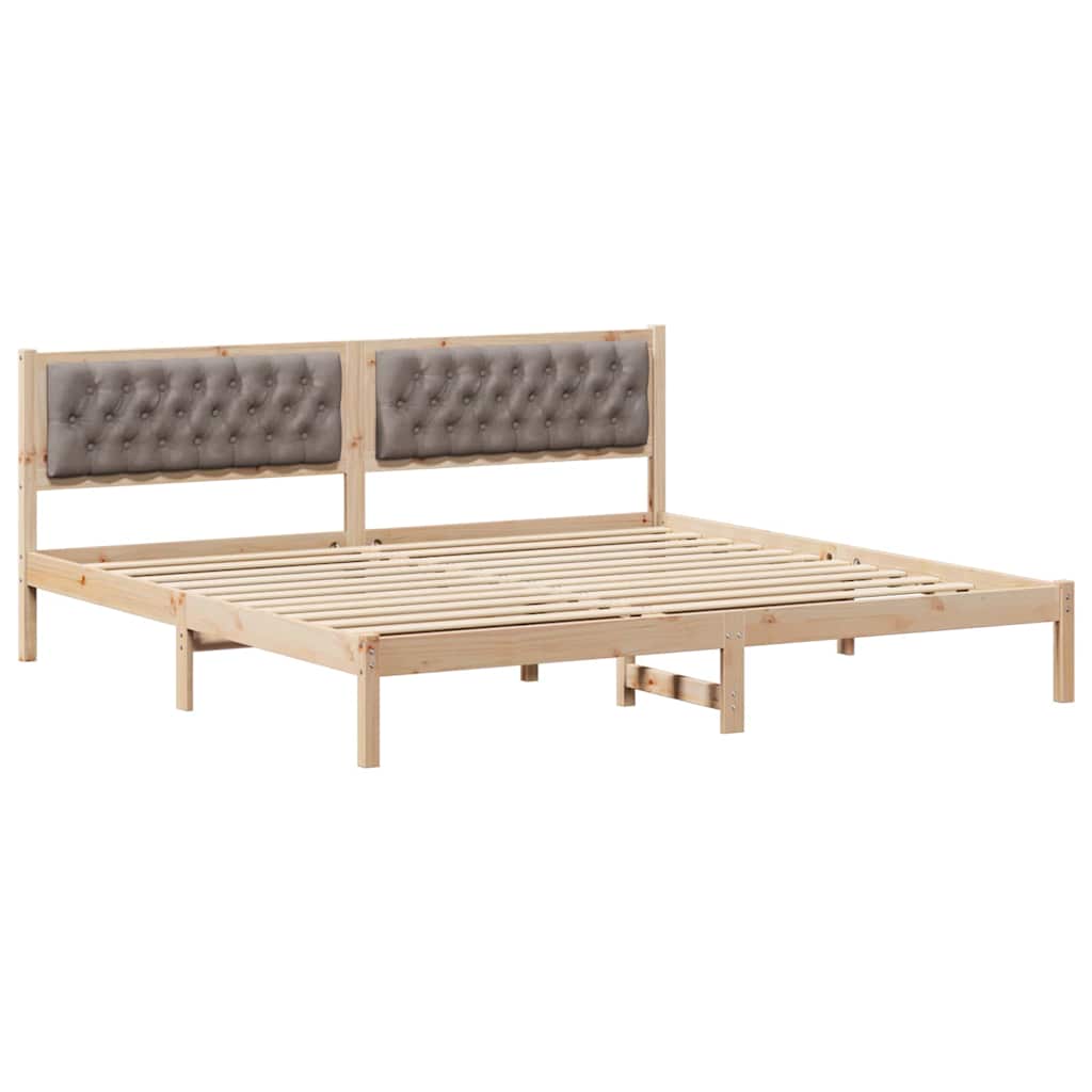 Struttura del letto Talpa 200 x 200 cm Pino massello