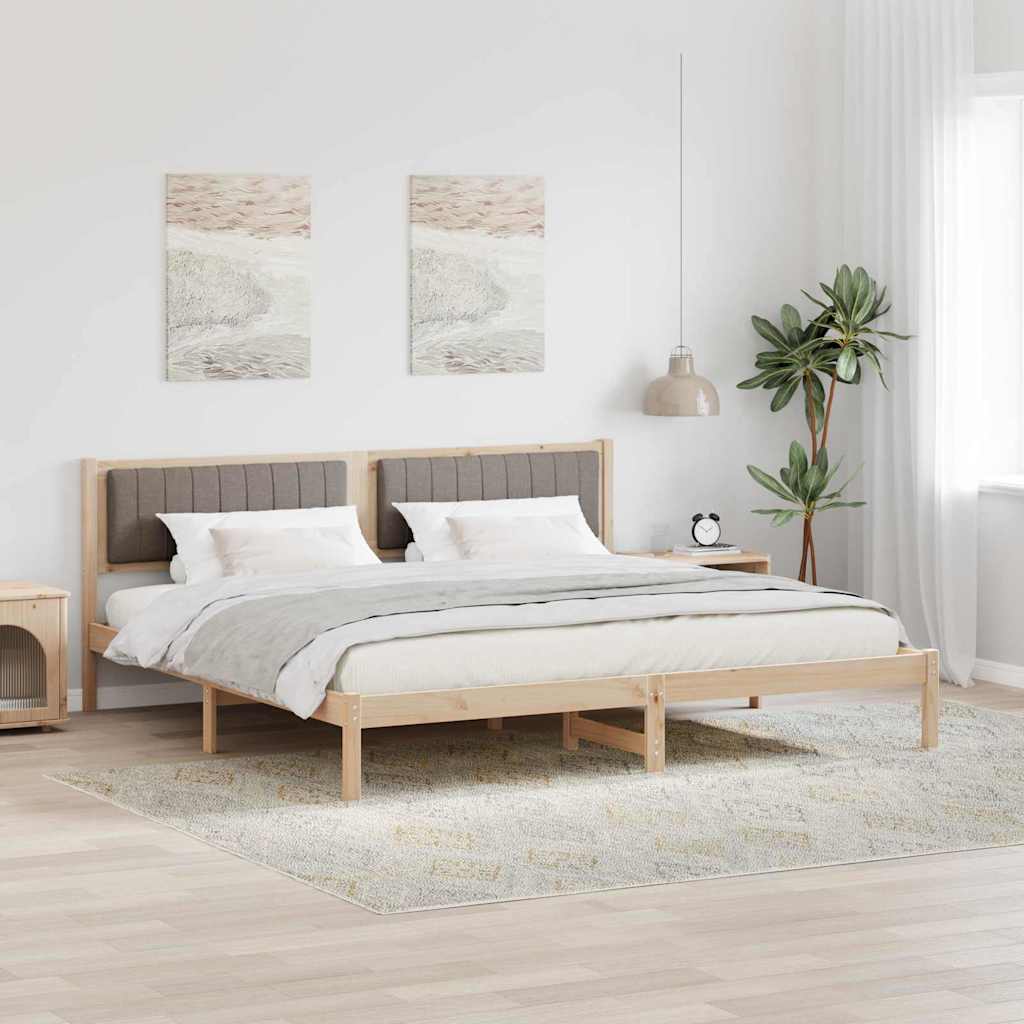 Struttura del letto Talpa 200 x 200 cm Pino massello