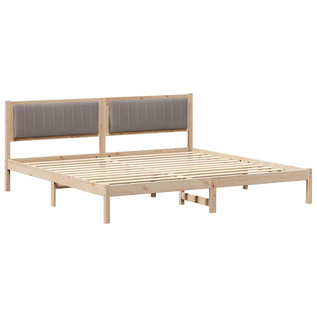 Struttura del letto Talpa 200 x 200 cm Pino massello