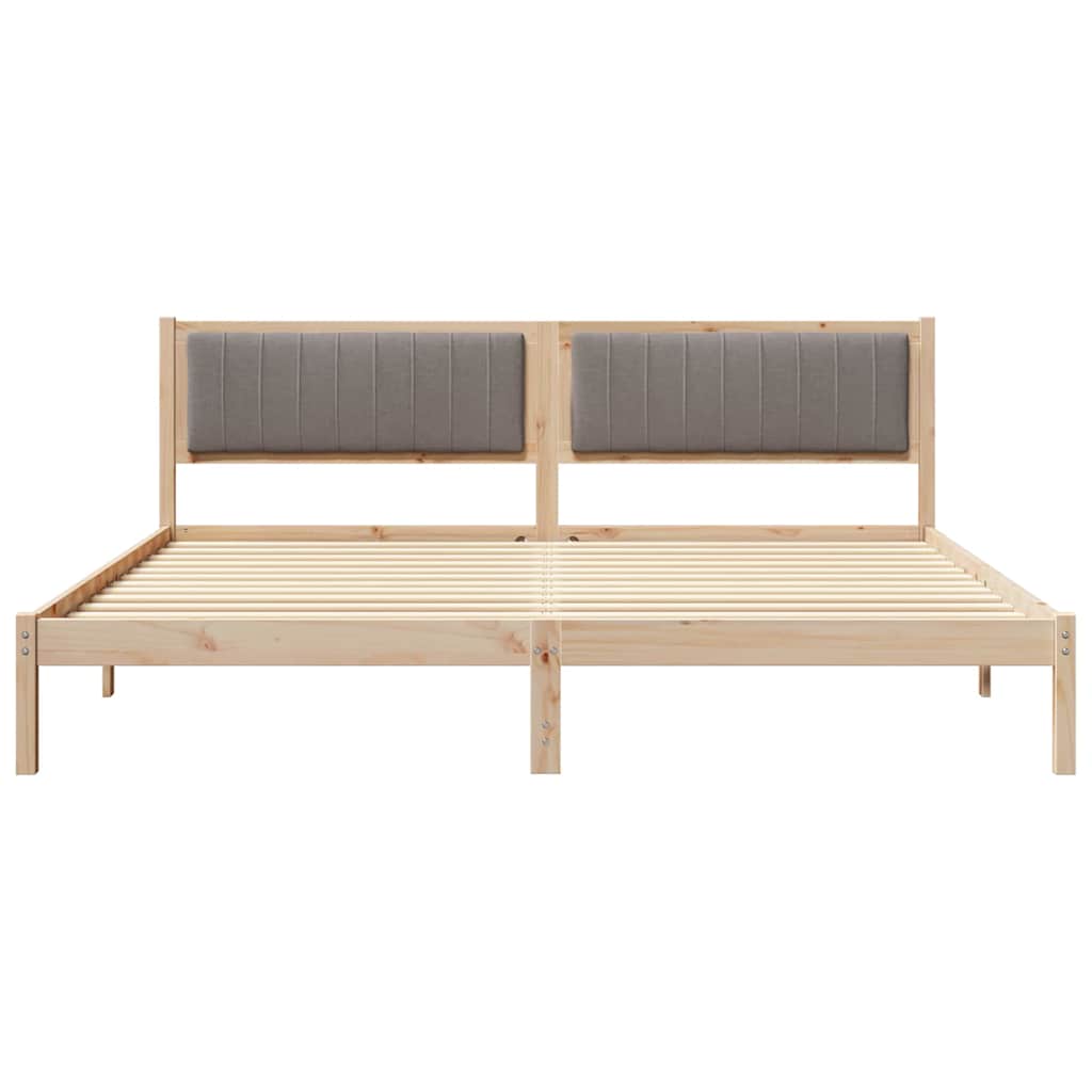 Struttura del letto Talpa 200 x 200 cm Pino massello