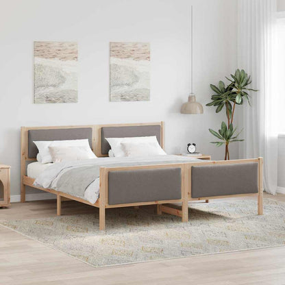 Struttura del letto con testiera Talpa 180 x 200 cm Tessuto