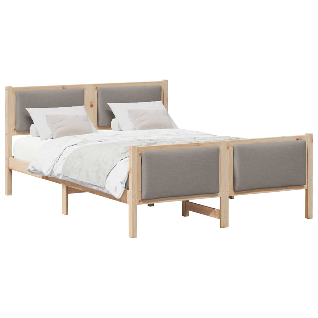 Struttura del letto con testiera Talpa 150 x 200 cm Tessuto