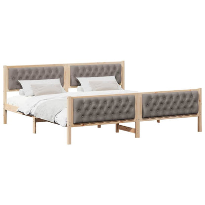 Struttura del letto Talpa 200 x 200 cm Pino massello