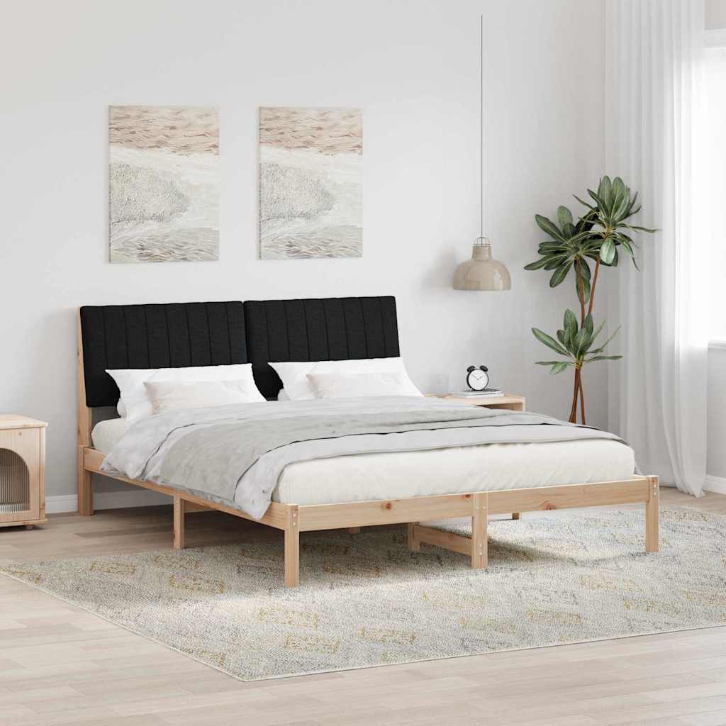 Struttura del letto Marrone 150 x 200 cm Pino massello