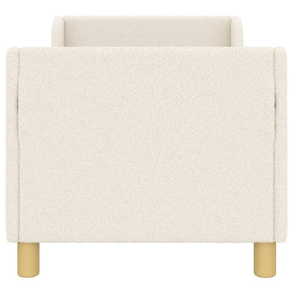 Struttura letto per bambini con testata Crema 70 x 140 cm